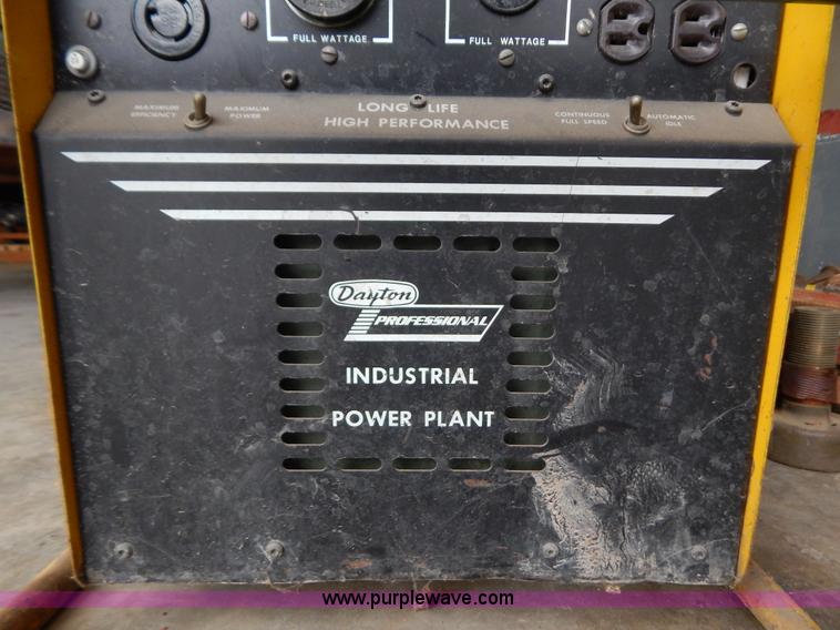 image for item H3936 Dayton Professional Industrial 3W014L power plant