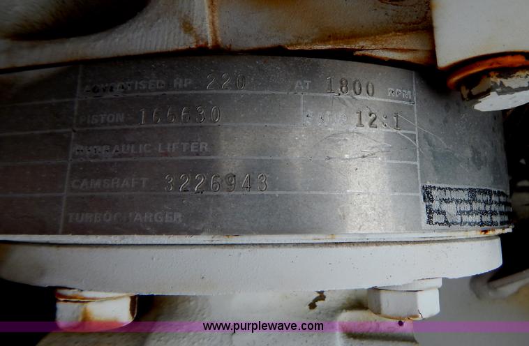 image for item H3946 Cummins natural gas pump engine