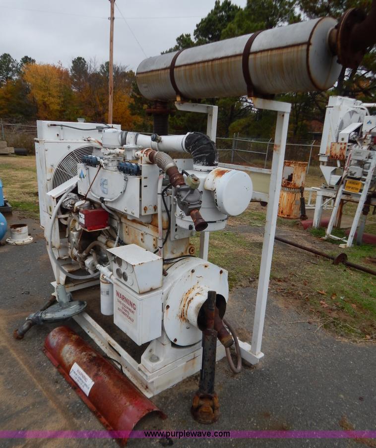 image for item H3947 Cummins natural gas pump engine