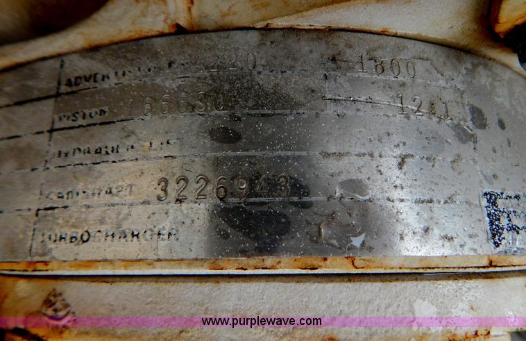 image for item H3947 Cummins natural gas pump engine