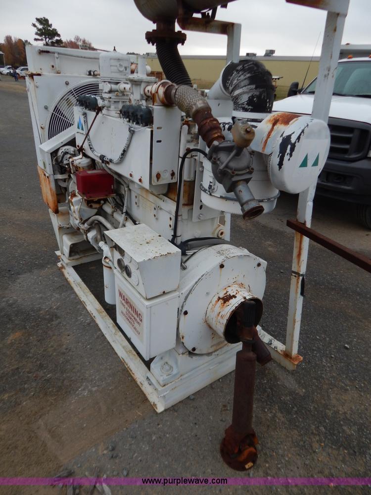 image for item H3948 Cummins natural gas pump engine