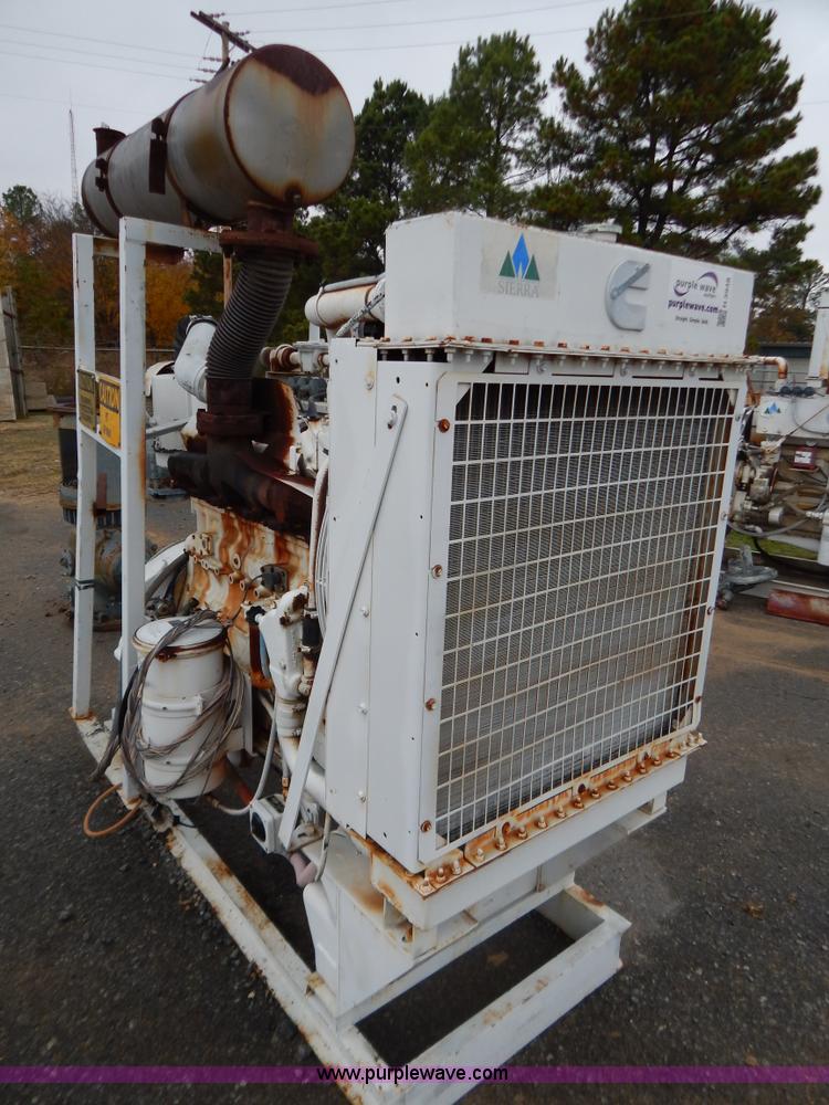 image for item H3948 Cummins natural gas pump engine