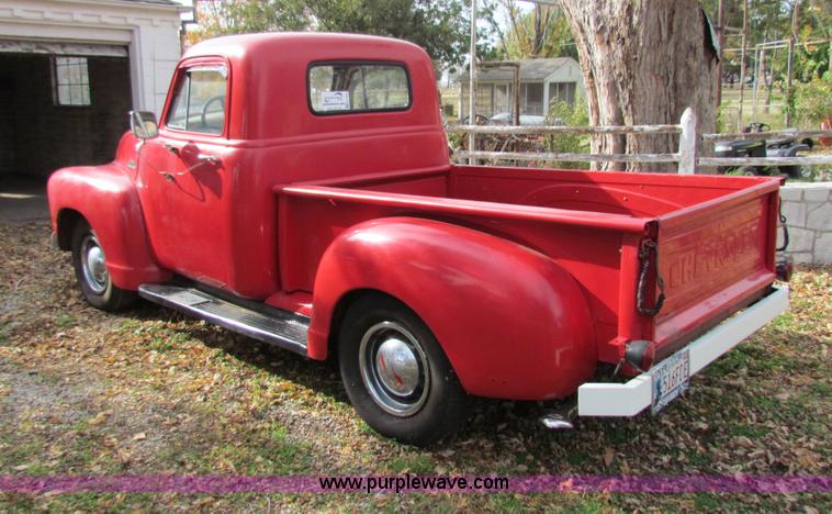 image for item H7282 1954 Chevrolet 3100 pickup truck