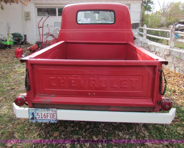 image for item H7282 1954 Chevrolet 3100 pickup truck