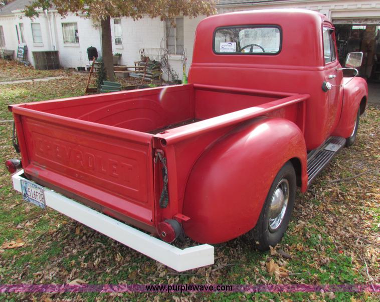 image for item H7282 1954 Chevrolet 3100 pickup truck