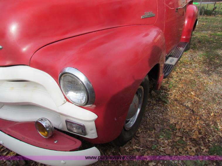 image for item H7282 1954 Chevrolet 3100 pickup truck