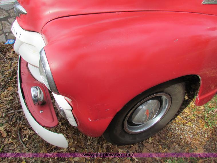 image for item H7282 1954 Chevrolet 3100 pickup truck