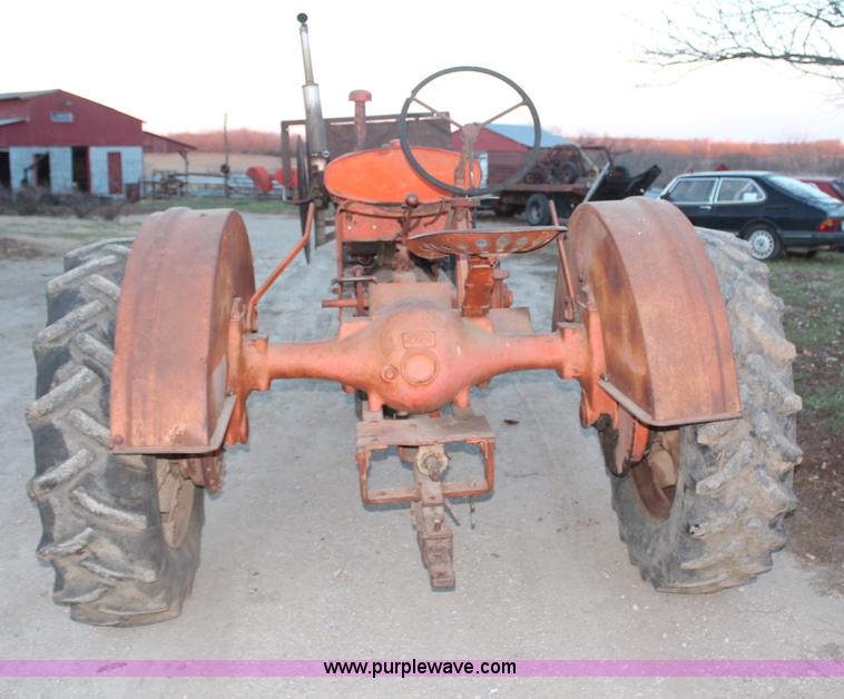1937 Allis Chalmers WC tractor in Meriden, KS | Item H7892 sold ...