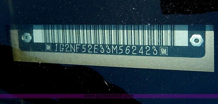 image for item H9514 2003 Pontiac Grand AM SE