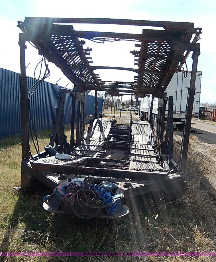 image for item H9536 1991 Williams six car trailer