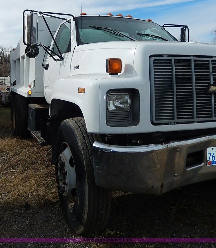 image for item H9537 1996 Chevrolet Kodiak dump truck