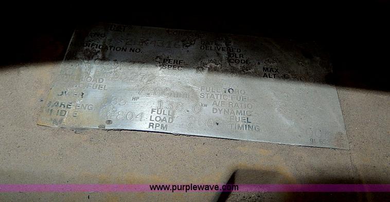 image for item H9537 1996 Chevrolet Kodiak dump truck