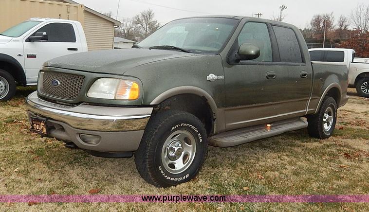 image for item I9446 2002 Ford F150 King Ranch pickup truck