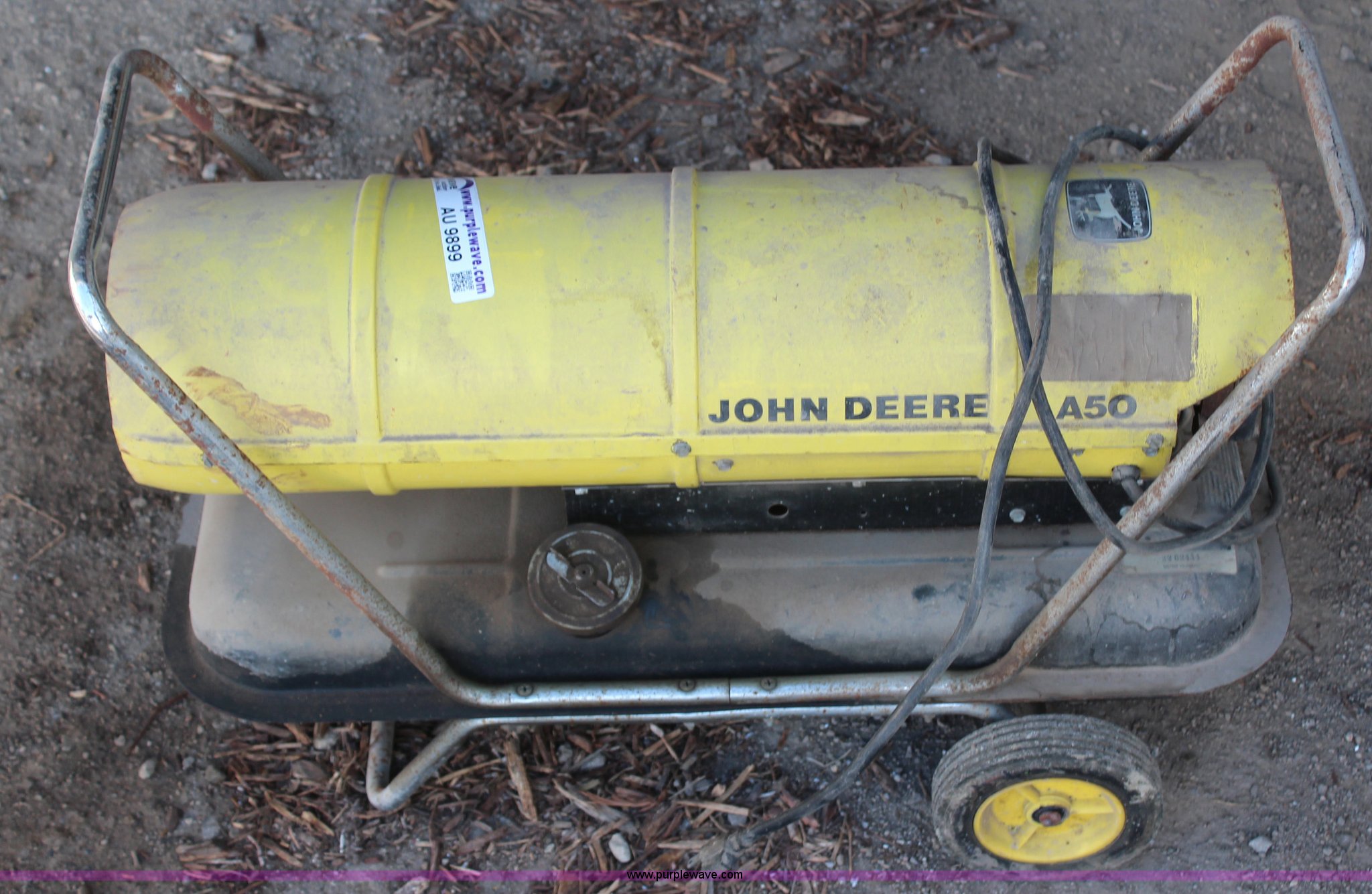John Deere A50 shop heater in Lawrence, KS | Item AU9899 sold | Purple Wave