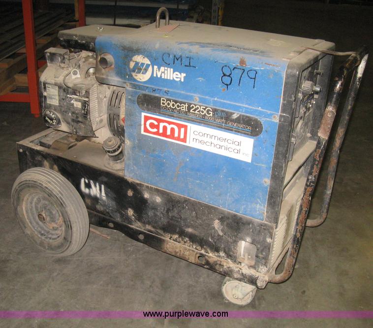 image for item AX9565 Miller Bobcat 225G welder/generator