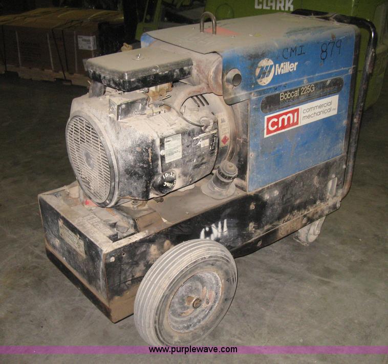 image for item AX9565 Miller Bobcat 225G welder/generator