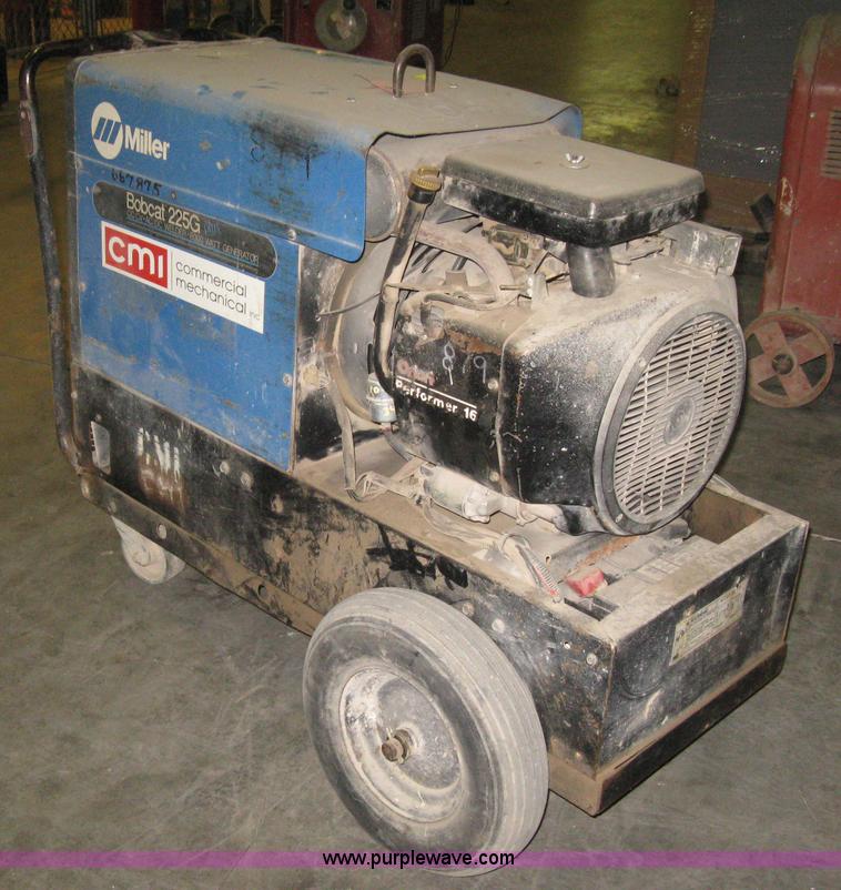 image for item AX9565 Miller Bobcat 225G welder/generator