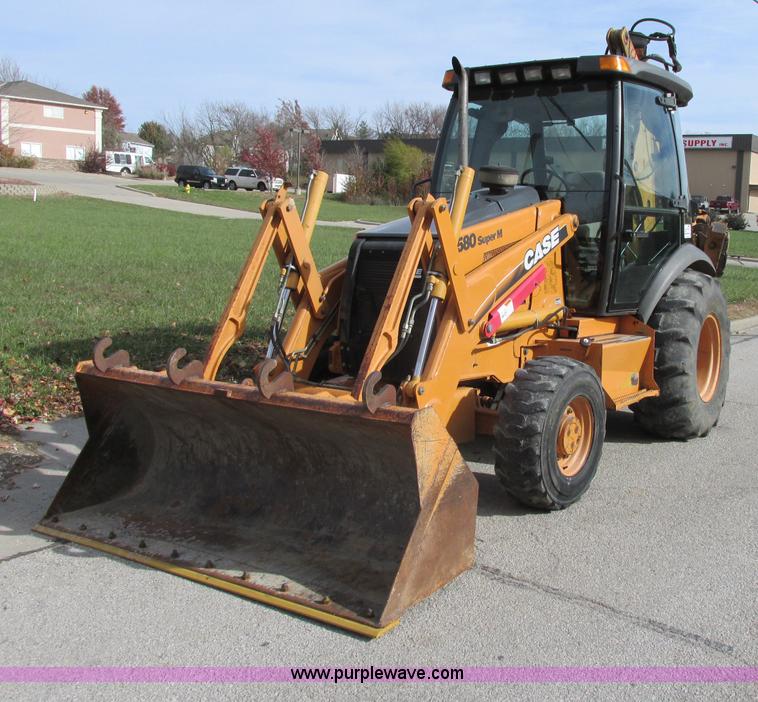 image for item F5387 2004 Case 580 Super M backhoe