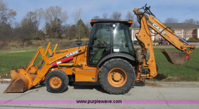 image for item F5387 2004 Case 580 Super M backhoe