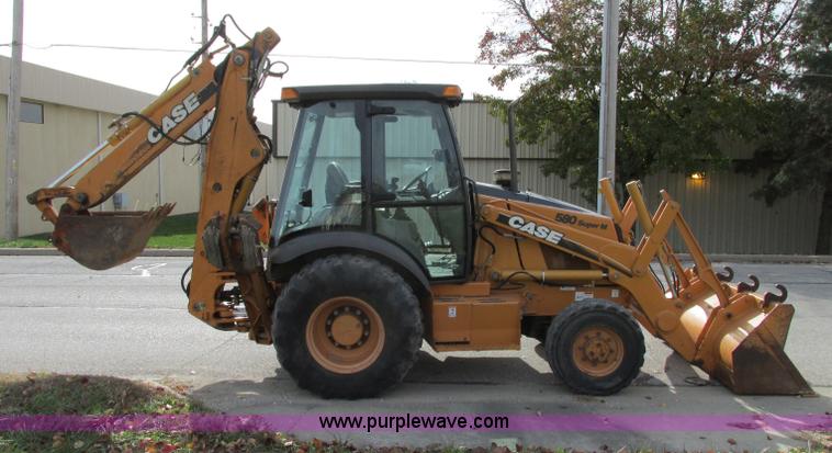image for item F5387 2004 Case 580 Super M backhoe