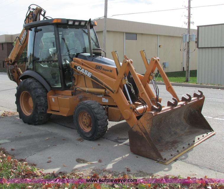 image for item F5387 2004 Case 580 Super M backhoe