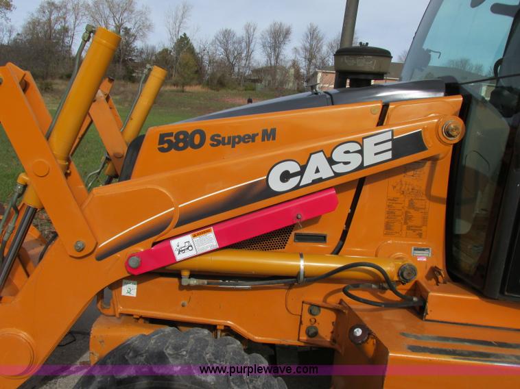image for item F5387 2004 Case 580 Super M backhoe