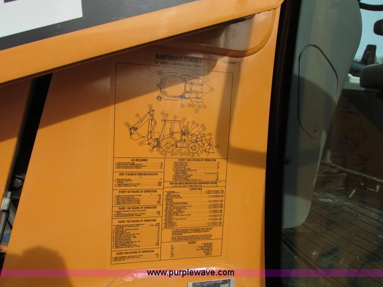 image for item F5387 2004 Case 580 Super M backhoe