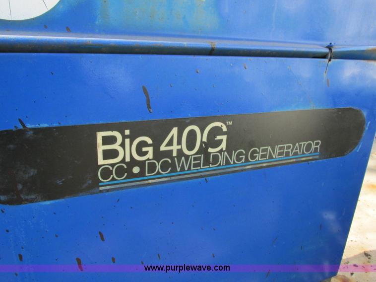 image for item F5389 Miller Big 40G towable welder generator
