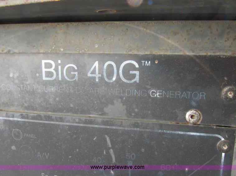 image for item F5389 Miller Big 40G towable welder generator