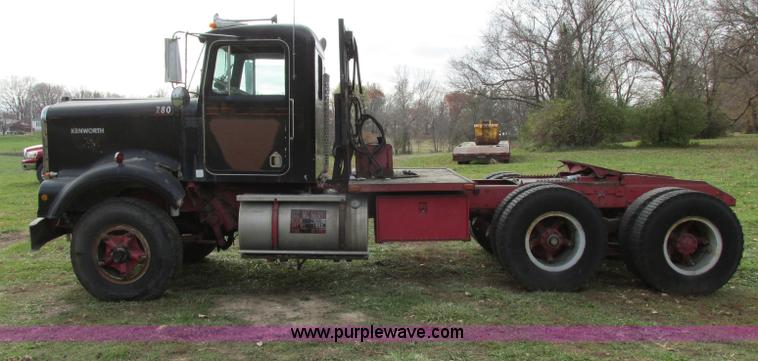 image for item F5394 1973 Kenworth semi truck