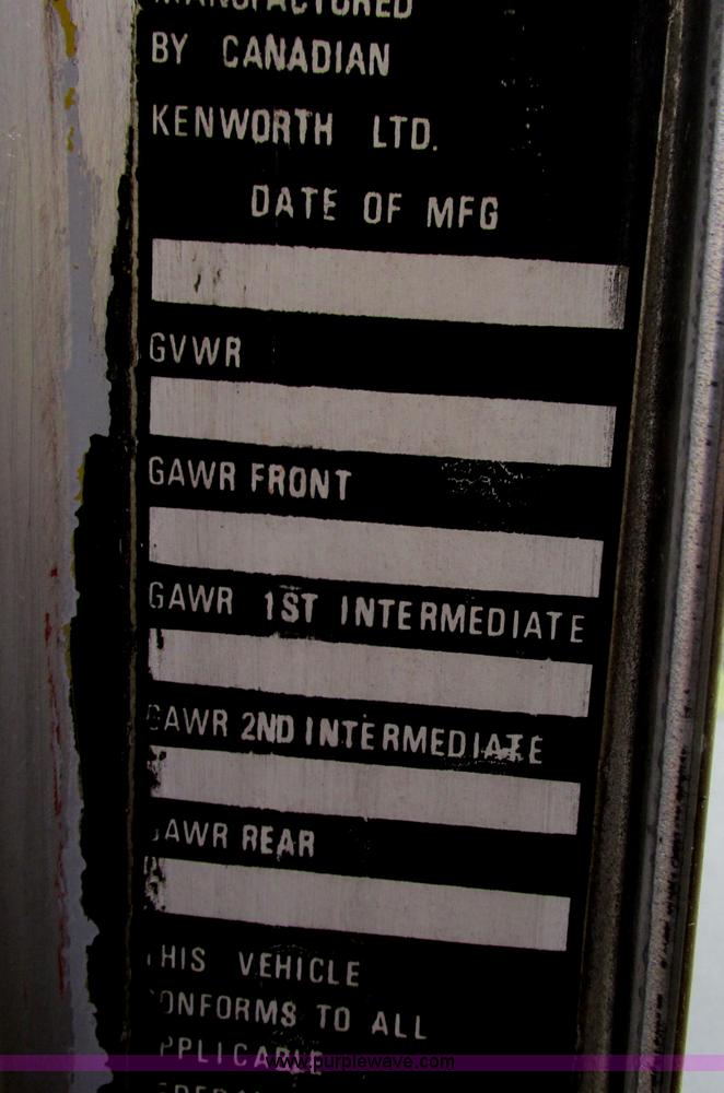 image for item F5394 1973 Kenworth semi truck