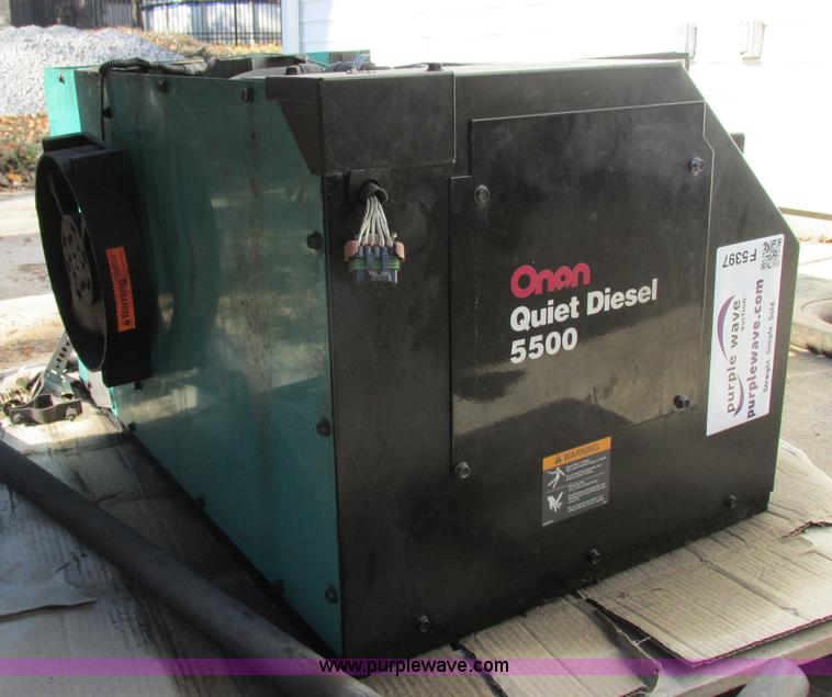 image for item F5397 Onan Quiet 5500 generator