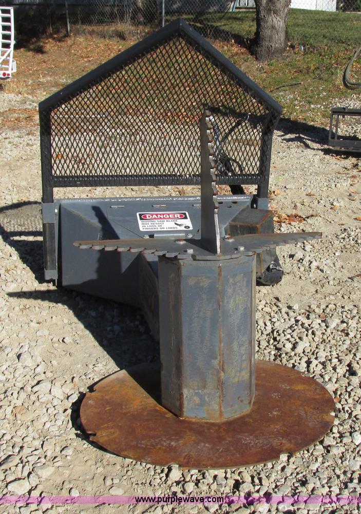 image for item F5406 Sidney Manufacturing Land Shark skid steer tree saw