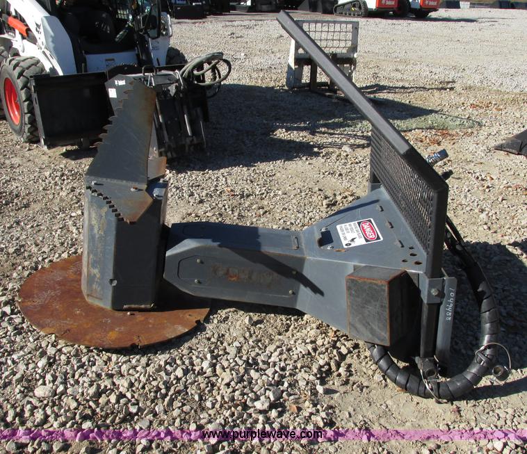 image for item F5406 Sidney Manufacturing Land Shark skid steer tree saw