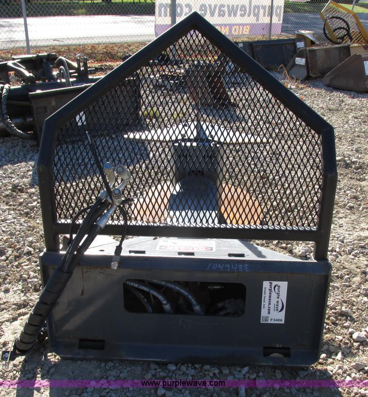 image for item F5406 Sidney Manufacturing Land Shark skid steer tree saw