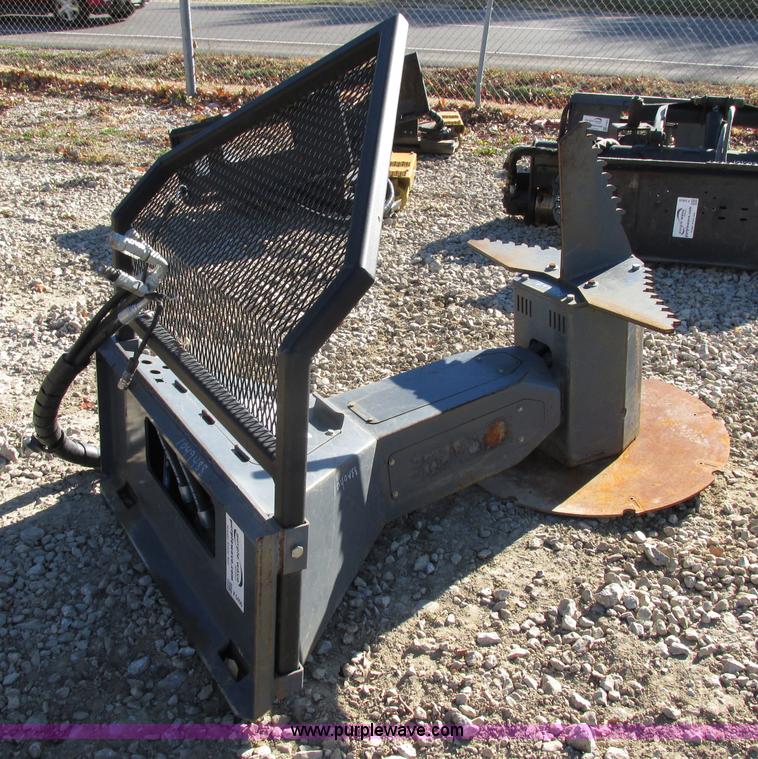 image for item F5406 Sidney Manufacturing Land Shark skid steer tree saw