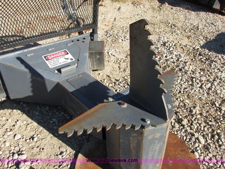 image for item F5406 Sidney Manufacturing Land Shark skid steer tree saw