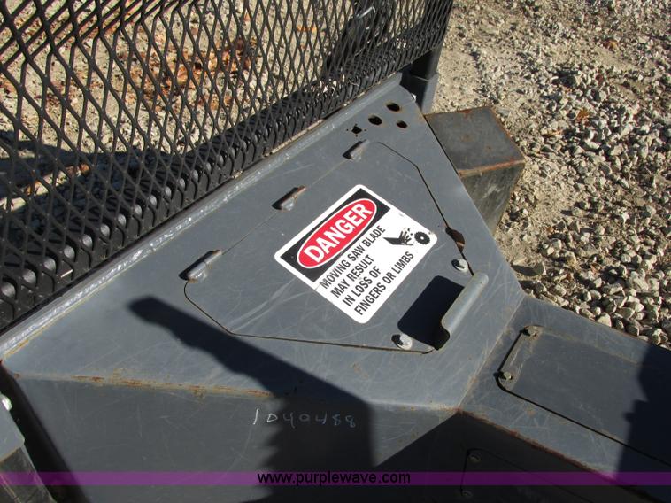 image for item F5406 Sidney Manufacturing Land Shark skid steer tree saw