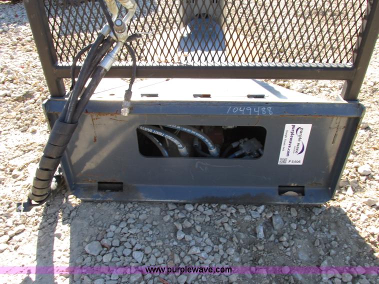 image for item F5406 Sidney Manufacturing Land Shark skid steer tree saw