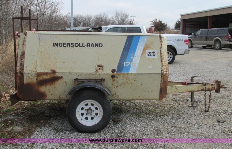 image for item F5444 Ingersoll Rand 175 air compressor
