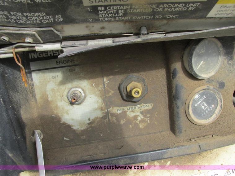 image for item F5444 Ingersoll Rand 175 air compressor