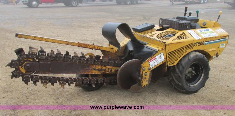 image for item F5456 Vermeer RT200 trencher