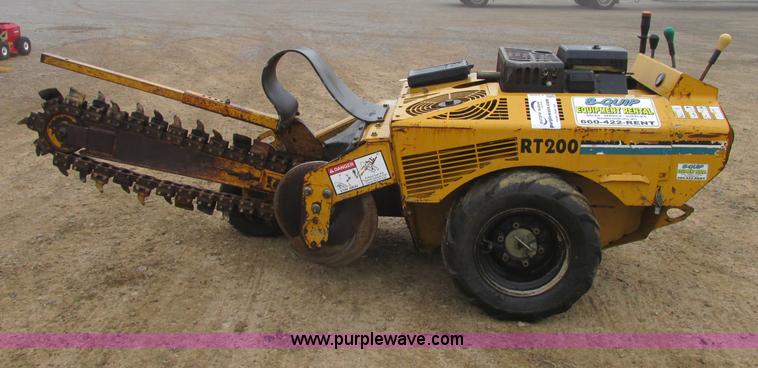 image for item F5456 Vermeer RT200 trencher