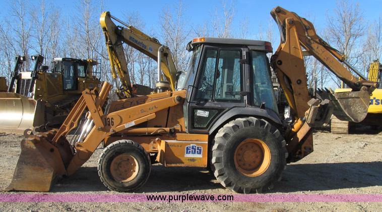 image for item G2185 2001 Case 590 Super L backhoe