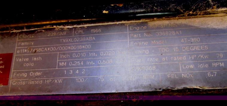 image for item G2185 2001 Case 590 Super L backhoe