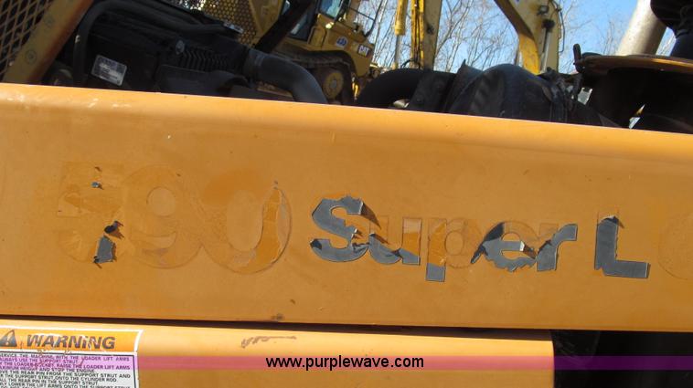 image for item G2185 2001 Case 590 Super L backhoe