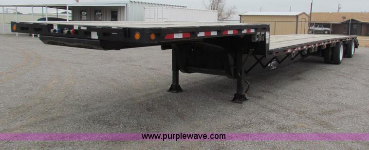 image for item G4377 2012 Jetco 531 step deck trailer