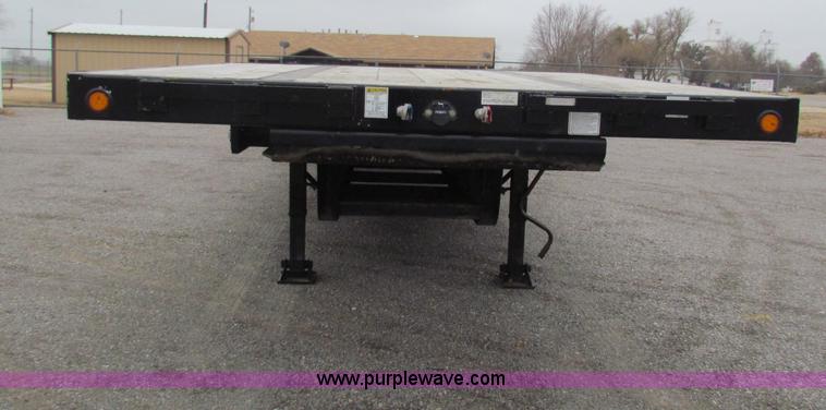 image for item G4377 2012 Jetco 531 step deck trailer