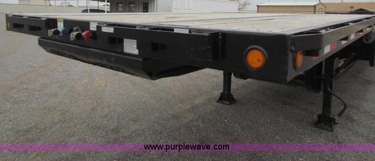 image for item G4377 2012 Jetco 531 step deck trailer