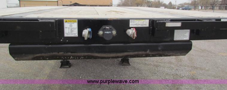 image for item G4377 2012 Jetco 531 step deck trailer